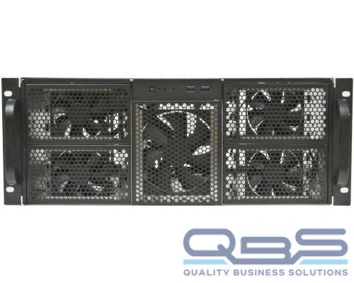 Корпус серверный 4U Procase RE411-D0H17-FE-65 черный, без БП, 17*3.5, 2*USB 3.0, EATX 12x13 купить QBS.ru