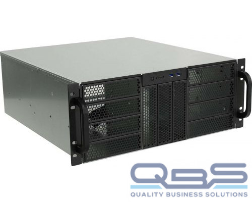 Корпус серверный 4U Procase RE411-D11H0-A-48-F черный, без БП, ATX 12x9.6 купить QBS.ru
