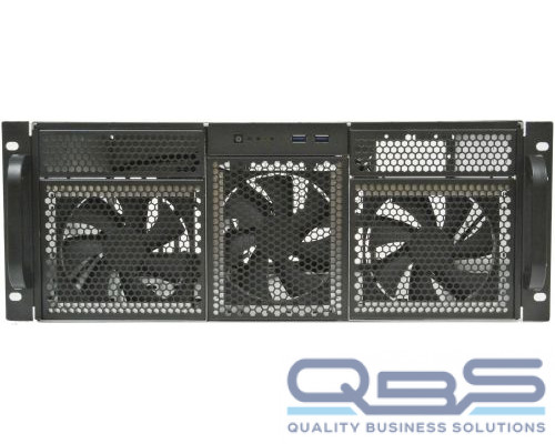 Корпус серверный 4U Procase RE411-D2H15-FE-65 черный, без БП, 15*3.5, 2*5.25, 2*USB 3.0, EATX 12x13 купить QBS.ru