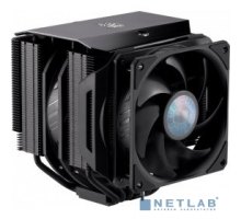 Вентилятор COOLER MASTER S_MULTI D6PS-314PK-R1 {MA624 Stealth (250W, 4-pin, 160mm, tower, Al/Cu/Ni, fans: 2x140mm/67CFM/27dBA/1400rpm, 2066/2011-v3/2011/1700/1366/1200/115x/AM4/AM3+/AM3/AM2+/AM2/FM2+/FM2/FM1)}