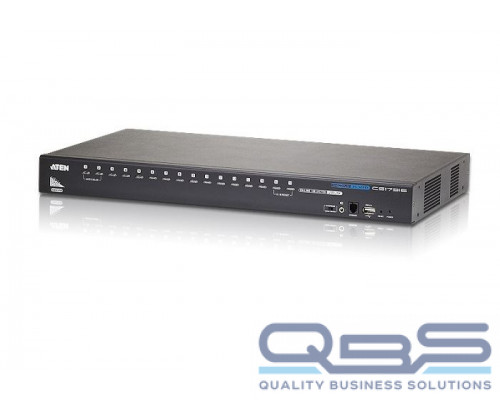 Квм переключатель ATEN 16-Port USB HDMI/Audio KVM Switch купить QBS.ru