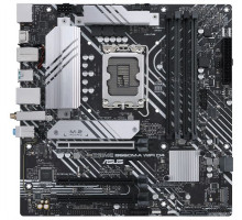 Материнская плата ASUS PRIME B660M-A WIFI D4, LGA1700, B660, 4*DDR4, DP+ 2* HDMI, SATA3 + RAID, Audio, Gb LAN, USB 3.2*6, USB 2.0*6, COM*1 header, LPT*1 header (w/o cable), mATX ; 90MB1AE0-M0EAY0