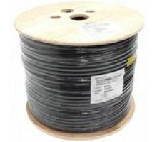  Кабель NEOMAX [NM20041] F/UTP cat.5e 4 пары (305 м) 0.52 мм (24 AWG) Медь, внешний, стальной трос 2.0мм, PE, черный