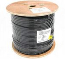 Utp кабель Кабель NEOMAX [NM10041] U/UTP cat.5e 4 пары (305 м) 0.50 мм (24 AWG) Медь, внешний, стальной трос 2.0мм, PE, черный