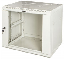  Шкаф настенный серии Pro, 4U 600x450, стеклянная дверь