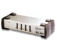 Переключатель электронный ATEN 4-Port PS/2-USB VGA/Audio KVMP™ Switch