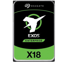 Жесткий диск HDD SAS Seagate 18Tb, ST18000NM004J, Exos X18, 7200 rpm,512Mb buffer,  512e/4kn, 1 year