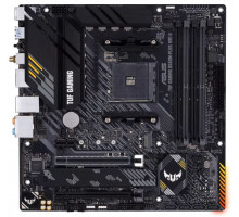 Материнская плата ASUS TUF GAMING B550M-PLUS WIFI II, Socket AM4, B550, 4*DDR4, HDMI+DP, CrossFireX, SATA3 + RAID, Audio, 2,5Gb LAN, USB 3.2*8, USB 2.0*6, COM*1 header (w/o cable) mATX ; 90MB19Y0-M0EAY0