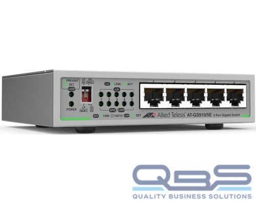 Коммутатор неуправляемый Allied Telesis AT-GS910/5E купить QBS.ru
