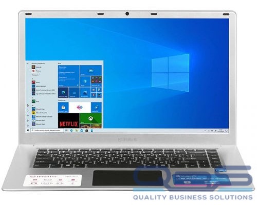 Ноутбук Irbis NB262 N3350/4GB/128GB eMMC/HD Graphics 500/15.6 FHD IPS/WiFi/BT/cam/Win10Home/silber купить QBS.ru