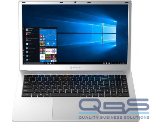 Ноутбук Irbis NB249 J3710/4GB/128GB eMMC/HD graphics/15.6 FHD IPS/WiFi/BT/cam/Win10Home/silver купить QBS.ru