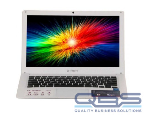 Ноутбук Irbis NB73 J3455/4GB/64GB/cam/HD Graphics 500/13.3/Win10Home/white купить QBS.ru