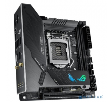 Материнская плата Asus ROG STRIX Z490-I GAMING {Soc-1200 Intel Z490 2xDDR4 mini-ITX AC`97 8ch(7.1) 2.5Gg RAID+HDMI+DP}