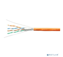 Кабель Exegate EX289280RUS Кабель ExeGate FUTP4-C5e-CU-S24-IN-LSZH-OR-305 FTP 4 пары кат.5e медь, 24AWG, экран, бухта 305м, оранжевый, LSZH