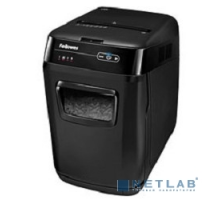 Уничтожитель Fellowes Шредер AutoMax 200C FS-4653601/02 с автоподачей {DIN P-4,4х38мм.200лст.32лтр}