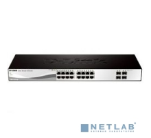 Сетевое оборудование D-Link DGS-1210-20/ME/B1A Управляемый L2 коммутатор с 16 портами 10/100/1000Base-T и 4 портами 1000Base-X SFP