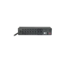 Панель питания распределительная APC Rack PDU, Metered, 2U, 230V, 32A, output: (12) IEC 320 C13 & (4) IEC 320 C19, input: IEC 309 32A 2P+E, 3,66m power cord
