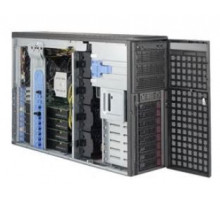 Серверная платформа Supermicro SuperWorkstation GPU 4U 7049GP-TRT noCPU(2)2nd Gen Xeon Scalable/TDP 70-205W/ no DIMM(16)/ SATARAID HDD(8)LFF/ 2x10GbE/ 7xFH, M2/ 2x2200W