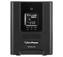 Источник бесперебойного питания CyberPower PR3000ELCDSL Line-Interactive 3000VA/2700W USB/RS-232/EPO/SNMPslot (8 IEC С13, 1 IEC C19)