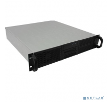 Корпус Procase RE204-D2H5-A-48 Корпус 2U server case,2x5.25+5HDD,черный,без блока питания(2U,2U-redundant),глубина 480мм,ATX 12