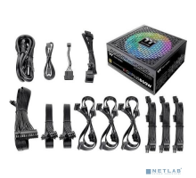 Блок питания Блок питания Thermaltake ATX 850W Toughpower iRGB Plus 80+ gold (24+4+4pin) APFC 140mm fan color LED 12xSATA Cab Manag RTL
