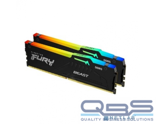 Модуль памяти Kingston DDR5 32GB Kit (2x16Gb) 6000 MT/s CL36 KF560C36BBEAK2-32 купить QBS.ru