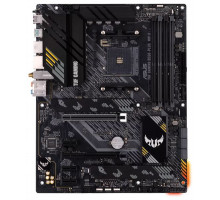 Материнская плата ASUS TUF GAMING B550-PLUS WIFI II,  Socket AM4, B550, 4*DDR4, HDMI+DP, CrossFireX, SATA3 + RAID, Audio, 2,5Gb LAN, USB 3.2*8, USB 2.0*6, COM*1 header (w/o cable) ATX ; 90MB19U0-M0EAY0