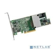 Контроллер LSI (LSI00417) MegaRAID SAS 9361-8i SGL (8-Port Int, 12Gb/s SATA+SAS, PCIe 3.0, 1GB DDRIII, MegaRAID SAS 9361-8i, RAID levels 0, 1, 5, 6, 10, 50, and 60, Quick Installation Guide, LP Bracket)
