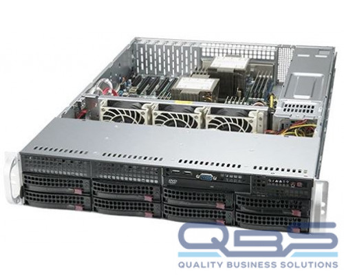 Шасси серверное Supermicro SuperServer 2U 620P-TRT noCPU(2)3rd GenScalable/TDP 270W/no DIMM(16)/ SATARAID HDD(8)LFF/6xLP,M2/2x10GbE/2x1200W(NO SNK) купить QBS.ru