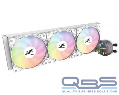 Система водяного охлаждения Zalman CPU Liquid Cooler 360mm, WH купить QBS.ru
