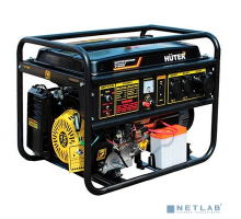 Huter Генераторы Huter DY8000L 64/1/33 Электрогенератор {четырехтактный, 6500Вт, 220В/50Гц, 91Дб, принудительное охлаждение, бак 25 л, расход бензина 374 г/кВтч, расход масла 6,8 г/кВтч, вес 79.5 кг }