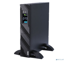 ИБП PowerCom Smart King Pro+ SPR-1000 LCD ИБП {Line-Interactive, 1000VA/800W, Rack/Tower, 8хС13, Serial+USB, SmartSlot} (1152572)