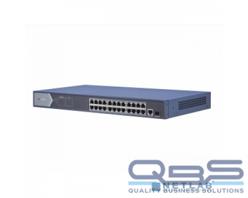 Коммутаторы HIKVISION DS-3E0526P-E/M 24 RJ45 1000M PoE с грозозащитой 6кВ купить QBS.ru