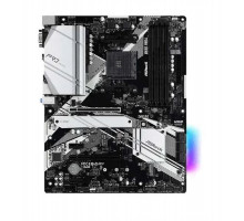 Материнская плата ASROCK B550 PRO4, AM4, B550, 4*DDR4, D-Sub+HDMI, 6xSATA3 6.0 (RAID), M.2 Socket, 4xUSB 3.2, Type-C, ATX; 90-MXBCZ0-A0UAYZ