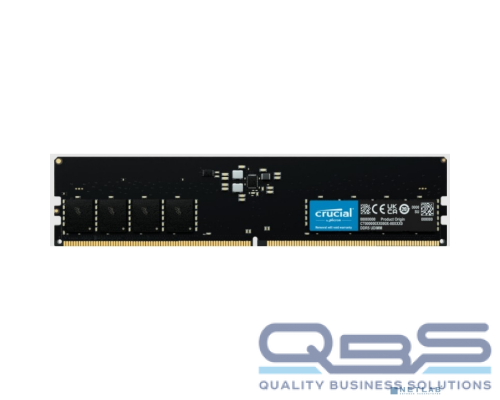 Модуль памяти Crucial DDR5 16GB 4800 MT/s CL40 16Gbit CT16G48C40U5 купить QBS.ru