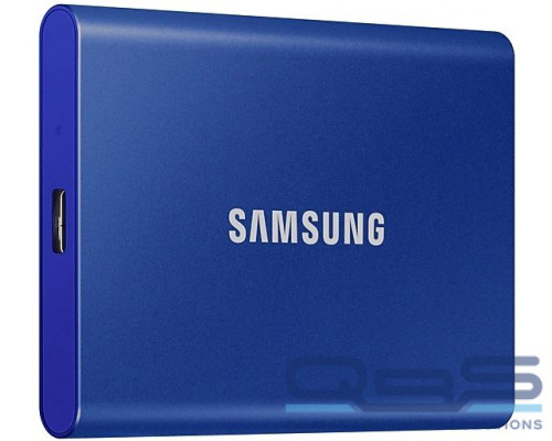 Тведотельный накопитель SSD Samsung T7 External 2Tb (2048GB) BLUE USB 3.2 (MU-PC2T0H/WW) купить QBS.ru