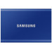 Тведотельный накопитель SSD Samsung T7 External 2Tb (2048GB) BLUE USB 3.2 (MU-PC2T0H/WW) купить QBS.ru