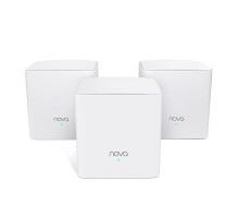 Точка доступа Tenda Tenda Nova MW5c – это Wi-Fi Mesh система, рекомендованная для организации высокоскоростной Wi-Fi сети (от 100 Мбит\с и выше) в коттеджах, больших квартирах и домах