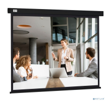 Экраны Cactus Экран Cactus Wallscreen CS-PSW-168X299-BK,  299х168 см, 16:9,  настенно-потолочный черный