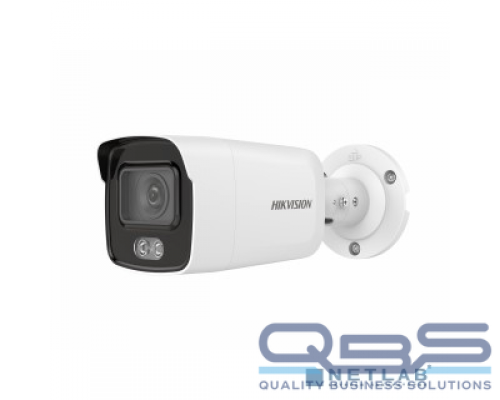 Видеонаблюдение HIKVISION DS-2CD2027G2-LU(C)(2.8mm) 2.8-2.8мм Камера видеонаблюдения IP цветная корп.:белый купить QBS.ru
