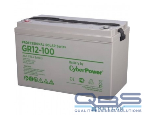 батареи/комплектующие к ИБП CyberPower Аккумулятор GR 12-100 12V/100Ah купить QBS.ru