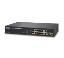 Коммутатор PoE Planet GS-5220-8P2T2S