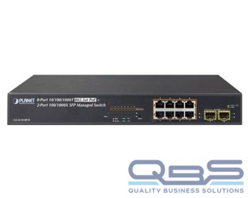 Коммутатор PoE Planet GS-4210-8P2S купить QBS.ru