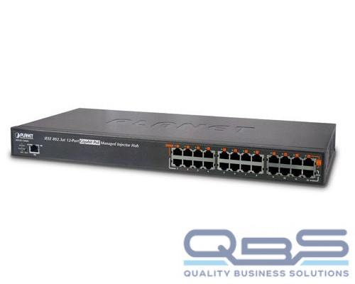 Инжектор PoE Planet HPOE-1200G купить QBS.ru