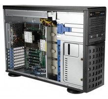 Шасси серверное Supermicro SuperServer 4U 740P-TR noCPU(2)3rd Gen Xeon Scalable/TDP 270W/no DIMM(16)/ SATARAID HDD(8)LFF/6xFH,M2/2x1GbE/2x1200W