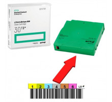 Ленточный картридж HPE Ultrium LTO8 Data Cartridge 30TB RW (without Label)