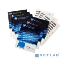 Сетевые системы хранения данных «Наклейка»  HPE Q2013A, LTO-6 Ultrium RW Bar Code Label Pack