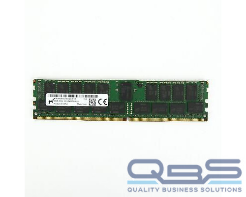 Модуль памяти DDR4 32GB Crucial MTA36ASF4G72PZ-2G6J1 2666MHz PC4-21300 CL19 ECC Reg 1.2В kit dual rank купить QBS.ru