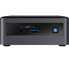 Платформа для сборки Intel NUC 10: Intel Core i5-10210U, VGA Intel UHD Graphics, 4xUSB3.1, 1x m.2 SSD, 1x2.5HDD,VESA, (БЕЗ ШНУРА) no codec