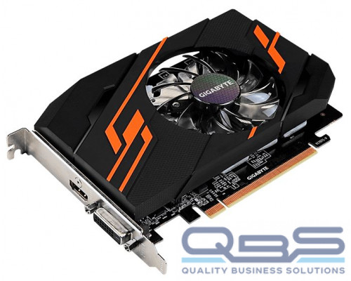 Видеокарта GIGABYTE GT1030 OC 2GB//GT1030, HDMI, DVI, 2G,D5 купить QBS.ru